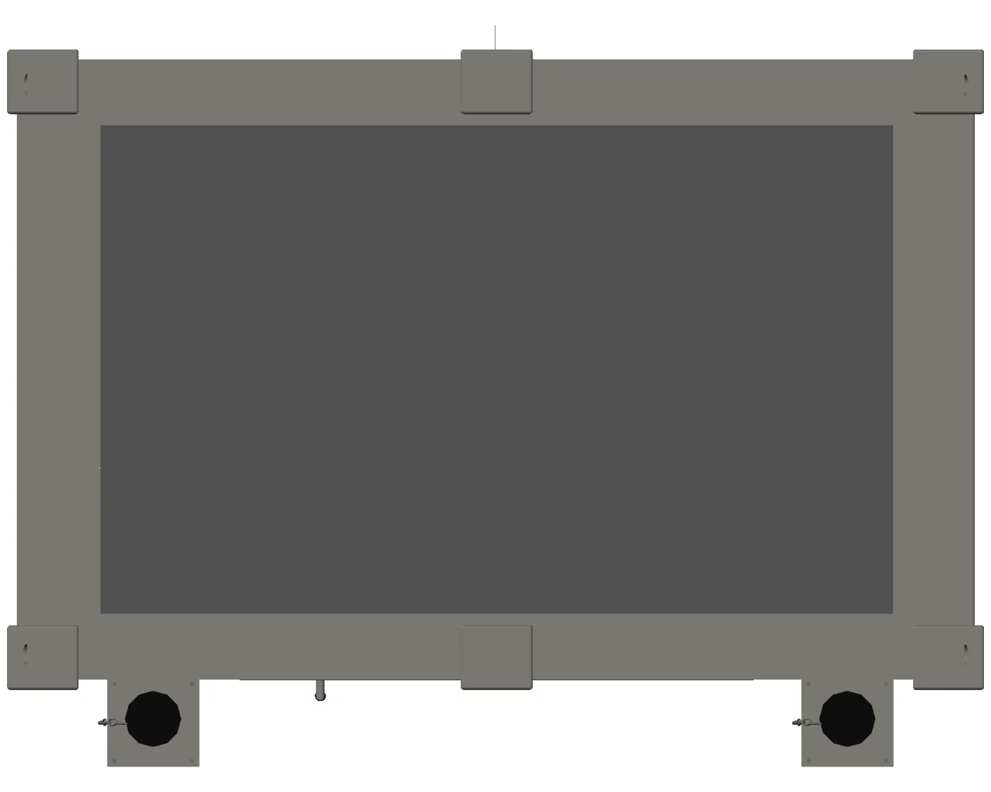 Grundriss Fäkalientank 8 ft