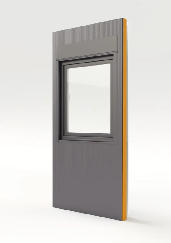 Wandpaneel mit Fenster